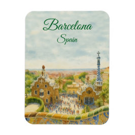 Imán Guell del Parque de Barcelona