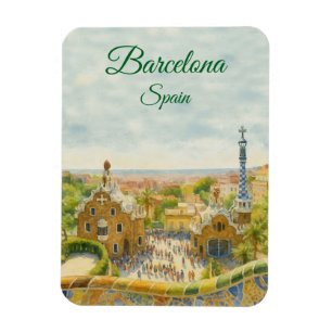 Imán Guell del Parque de Barcelona