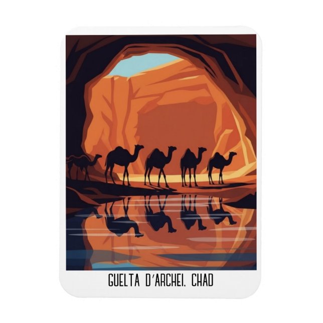 Imán Guelta d'Archei Chad Viajes (Vertical)