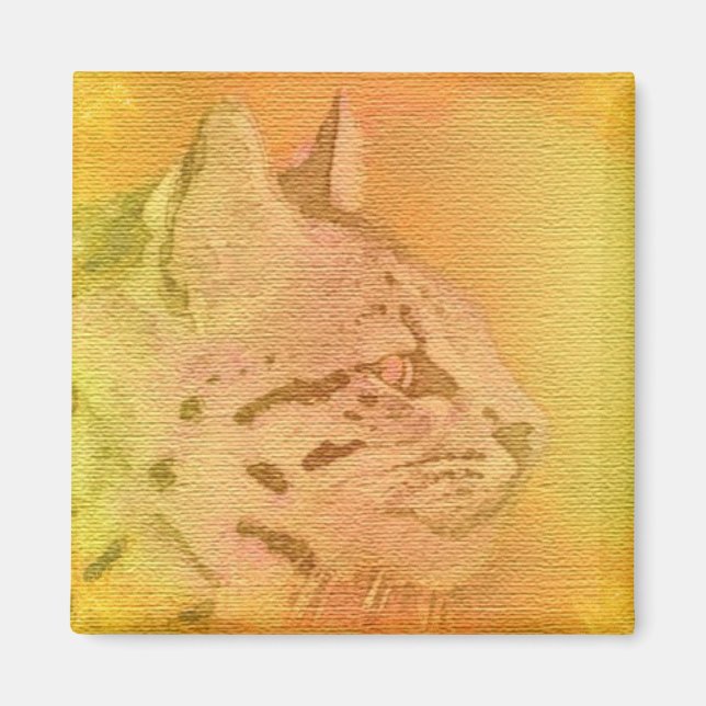 Imán guepardo (Frente)