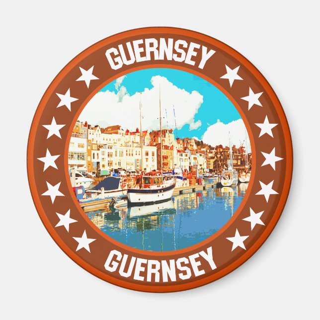Imán Guernsey (Frente)