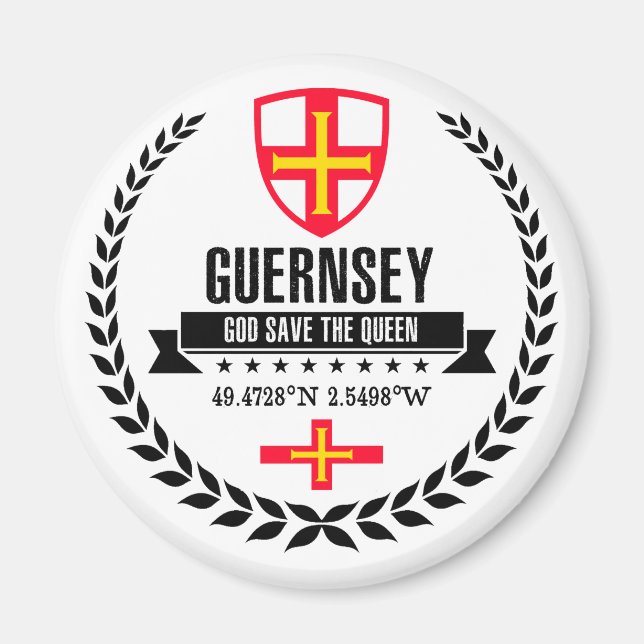 Imán Guernsey (Frente)