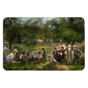 Imán Guerra Civil - campamento de Gettysburg del Capitá
