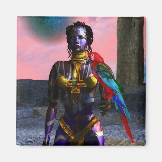 IMÁN GUERRA DE CIBER NORA CON MACAW (Frente)