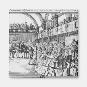 Imán Guerra de declaración de Louis XVI el el 20 de