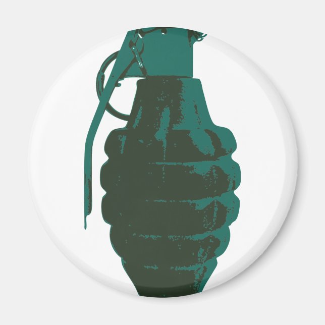 Imán Guerra de granadas de mano Ejército de Bomba Milit (Frente)