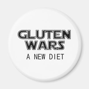 Imán Guerras del gluten: Un gluten celiaco de la nueva