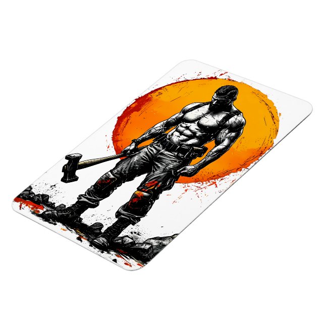 Imán guerrero bárbaro fantasía medieval fuerza hummer (Lado Izquierdo)