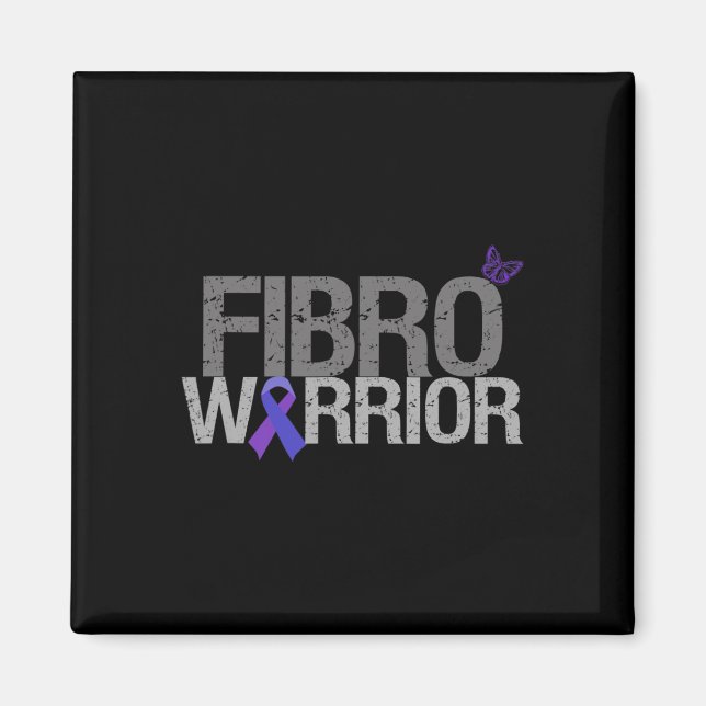 Imán Guerrero de Fibro - Conciencia de Fibromialgia (Frente)