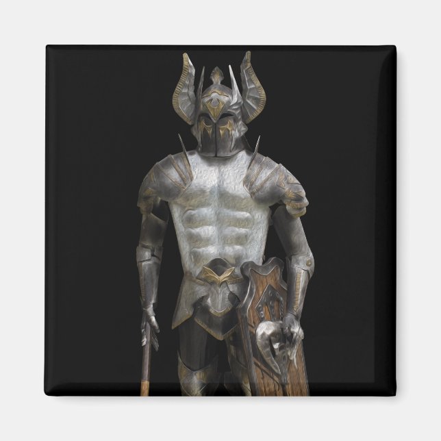 Imán Guerrero de hadas (Frente)