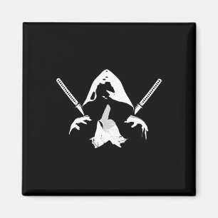 Imán Guerrero de Ninja Bushido Samurai Martia luchadora