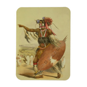 Imán Guerrero del Zulú, Utimuni, sobrino de Chaka el