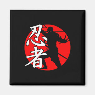 Imán Guerrero Japón Ninja T Shirt Karate Judo Comt Stru