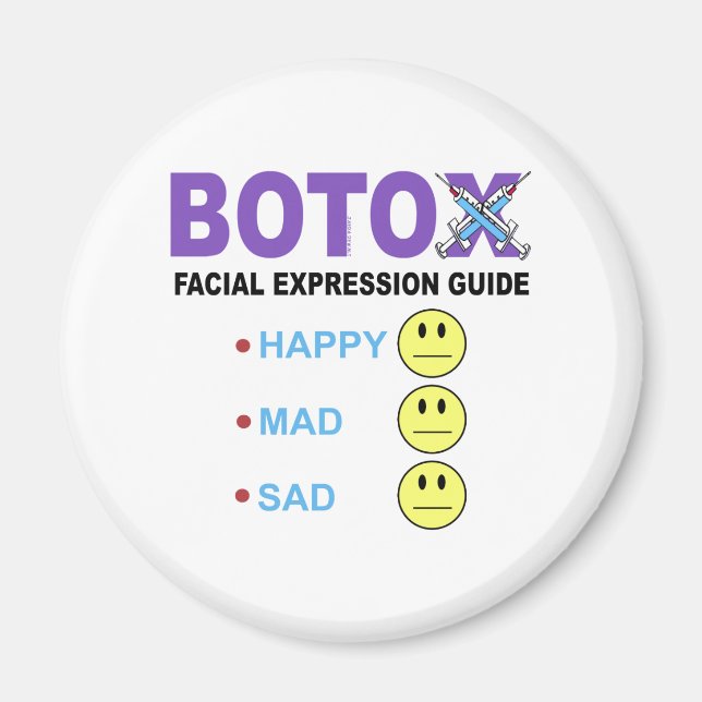 Imán Guía de expresión facial BOTOX (Frente)