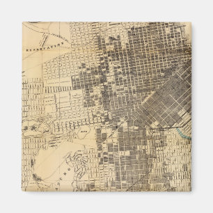 Imán Guía oficial de Bancroft Mapa de San Francisco