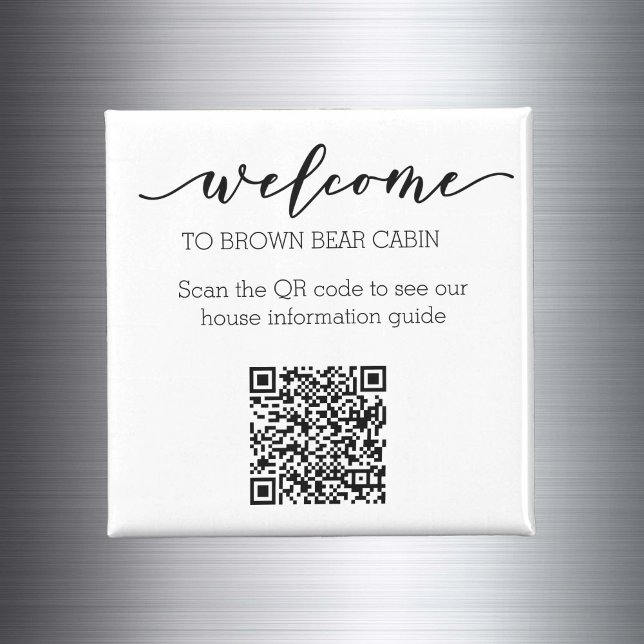 Imán Guía STR Código QR Información guía Hogar de alqui (Subido por el creador)