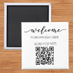 Imán Guía STR Información de código QR Información de a<br><div class="desc">Este diseño fue creado a través del arte digital y puede ser personalizado en el área que proporciona cambiando la foto y/o el texto. O puede personalizarse eligiendo la opción de hacer clic en el personalizar y borrar o cambiar el color del fondo, agregar texto, cambiar el color o estilo...</div>