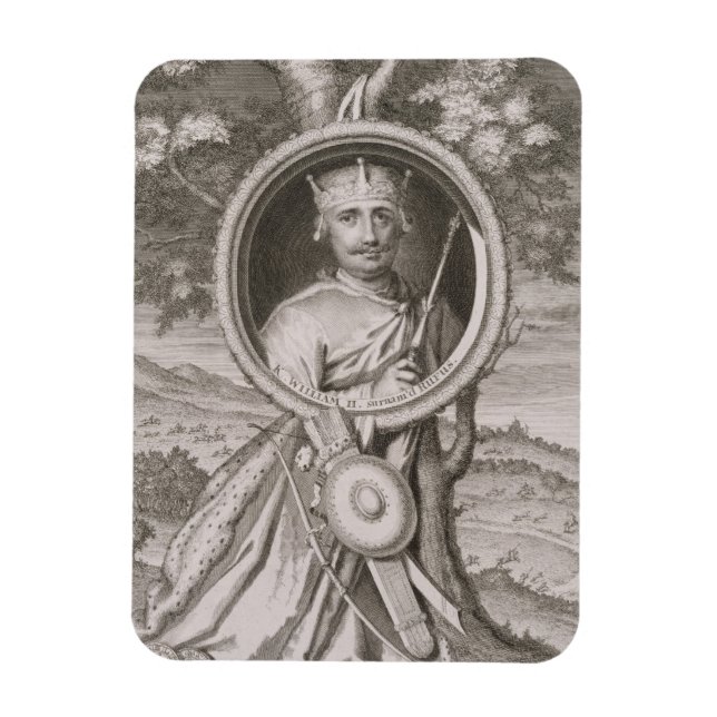 Imán Guillermo II 'Rufus' (c.1056-1100) Rey de Inglater (Vertical)