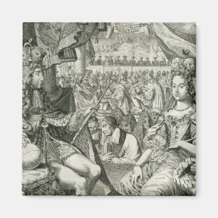 Imán Guillermo III (1650-1702) y reyes de Maria II