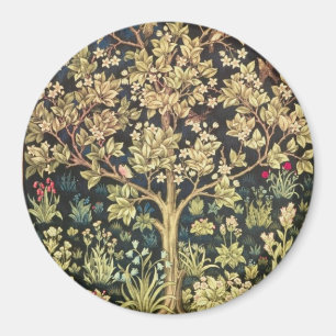 Imán Guillermo Morris Árbol De La Vida Vintage Pre-Raph