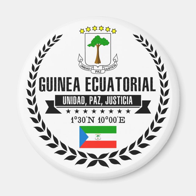 Imán Guinea Ecuatorial (Frente)