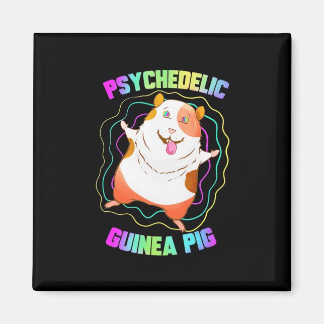 Imán Guinea Pig EDM Party (Frente)