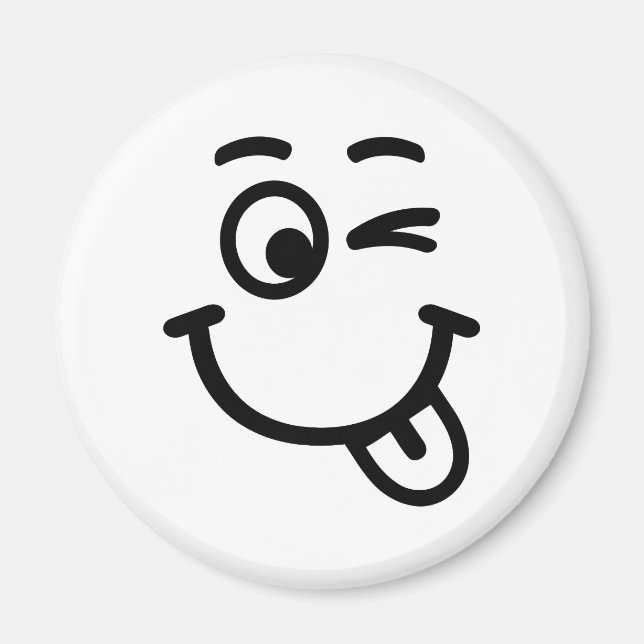 Imán guiño de cara (Frente)