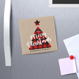 Imán Guión caprichoso del árbol de Navidad