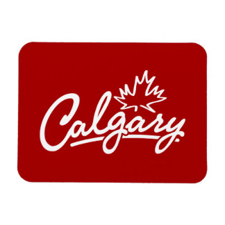 Imán Guión de hoja de Calgary