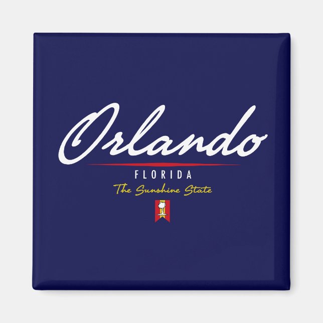 Imán Guión de Orlando (Frente)