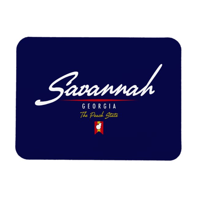 Imán Guión de Savannah (Horizontal)