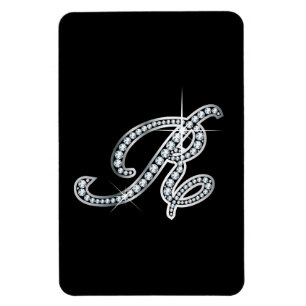 Imán Guión R "Diamond Bling"