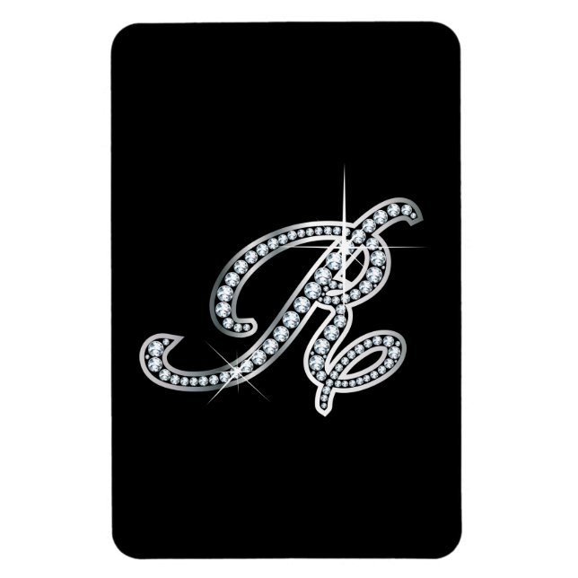 Imán Guión R "Diamond Bling" (Vertical)