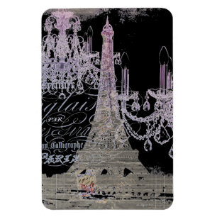 Imán guiones de pizarra candelabro paris eiffel tower