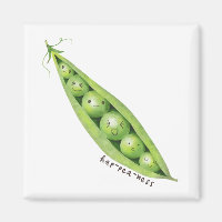 Guisantes dulces en un Ilustracion de podo