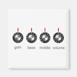 Imán Guitar Amp Knobs