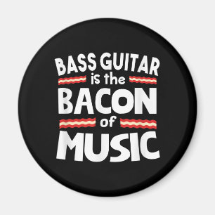 Imán Guitar Lover La Guitarra De Bass Es Graciosa En