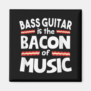 Imán Guitar Lover La Guitarra De Bass Es Graciosa En