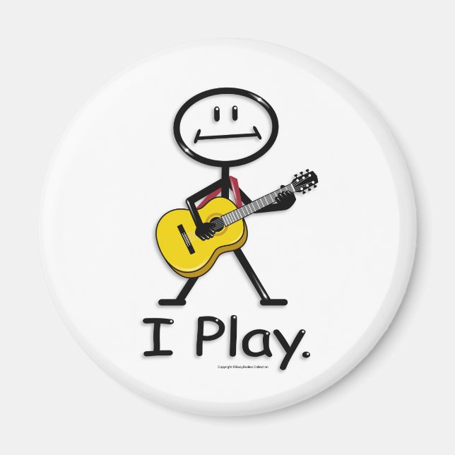 Imán Guitarra Acústica (Frente)