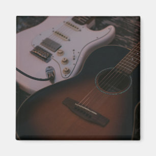 Imán Guitarra Acústica bonito