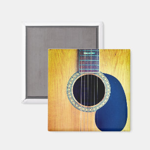 Imán Guitarra Acústica Dreadnought de 6 Cuerdas Diseño