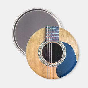 Imán Guitarra Acústica Dreadnought de 6 Cuerdas Diseño