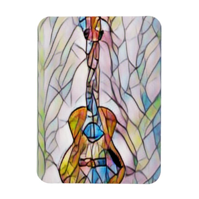 Imán Guitarra Acústica Maravillosa (Vertical)