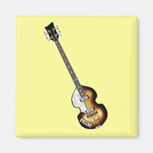 Imán Guitarra baja del violín
