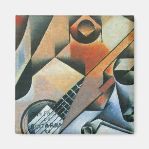 Imán Guitarra (Banjo) y Gafas, Juan Gris, Arte Antiguo
