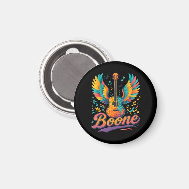 Imán Guitarra Boone (Anverso/Reverso)