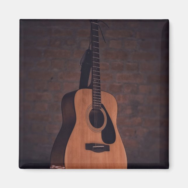 Imán Guitarra hermosa (Frente)