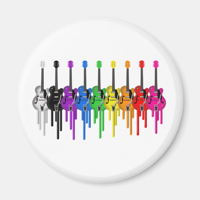 Imán Guitarra sangrante (Frente)