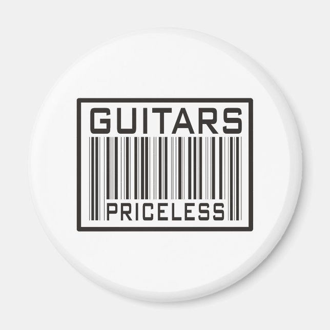 Imán Guitarra sin precio (Frente)