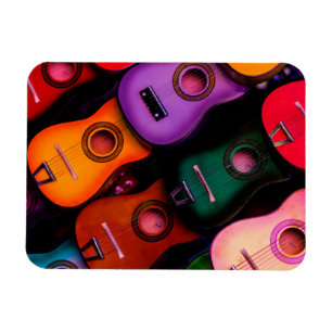 Imán Guitarras coloridas